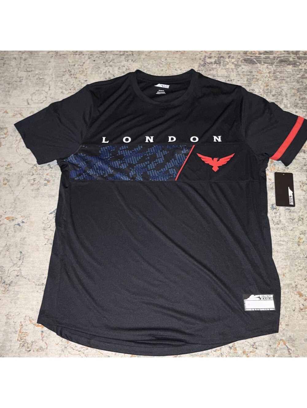 Activision London Royal Ravens Jersey NWT  XL Performance A399